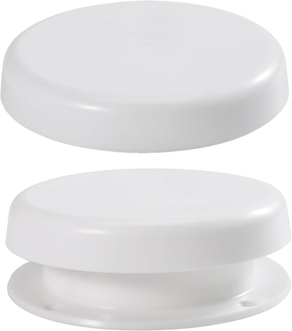 2 Pack RV Roof Mushroom Vent Cap Water Guard Cover for RV Homes Campers Trailers Keystone Motor