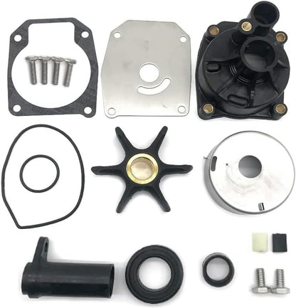 Water Pump Impeller Repair Kit for Johnson for Evinrude 60HP 1986-1994, 65HP 1984-1994, 70HP 1979-1994, 75HP 1979-1988 Outboard Replace ‎18-3389 432955 436957 438591 9-48213