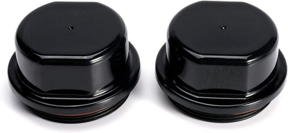 Trailer Bearing Hub Cap for Ranger Trail, for Trailer Boat, Nitro, E-Z, and for Vortex 81143 48355V Replace K71-G01-73, 21-261,Black(4)