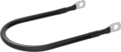 6 AWG Battery Cable 6AWG Gauge Battery Inverter Cables for Automotive Solar Marine Boat RV Car Motorcycle (6 AWG, 9in, 5/16")