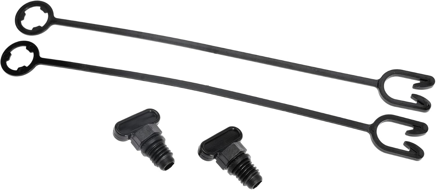 Manifold Water Drain Plug for Volvo Penta 4.3L 5.0L 5.7L Outdrives 3849500 3849892 21114522 (Pack of 2)