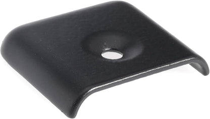 RV Trim End Caps for 1 Inch Vinyl RV Trim Molding Screw Covering Strip (Black, 10pcs)