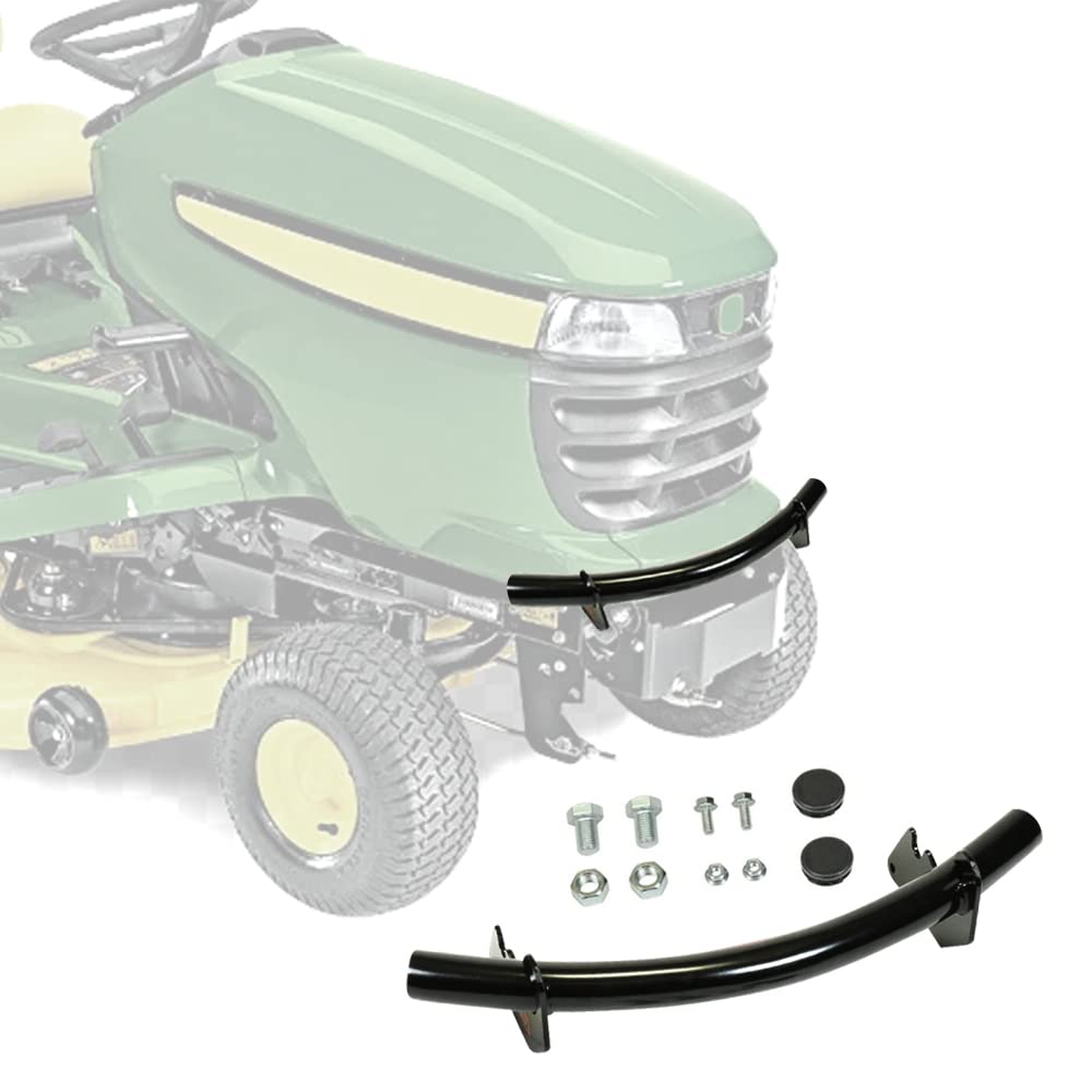 BM23056 Single Bar Front Bumper Compatible with John Deere X300 X304 X320 X324 X330 X340 X350 X360 X370 X380 X384 X390 X394 X500 X520 X530 X570 X350R