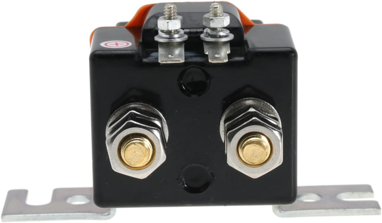 48V 4 Terminal Solenoid Replace 101908701 102774701 1019087-01 SW80-2028P SU60-2122P for DS Club Carts for Precedent Golf Carts Club Car Albright Solenoid Coil with Resistor Assembly