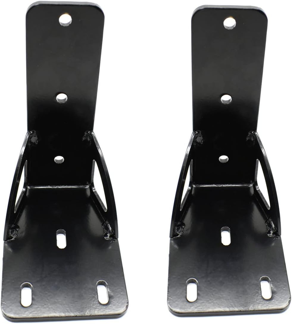 Awning Bracket Replaces 813402 50mm Wide 8mm Pre-drilled Holes Awning Bracket with Gusset - Pair