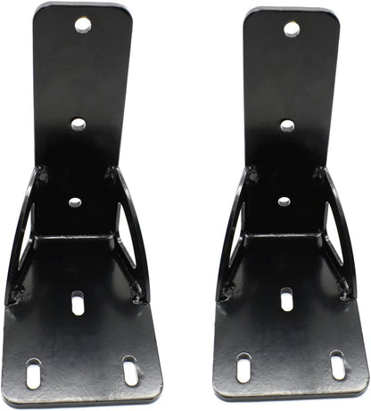 Awning Bracket Replaces 813402 50mm Wide 8mm Pre-drilled Holes Awning Bracket with Gusset - Pair