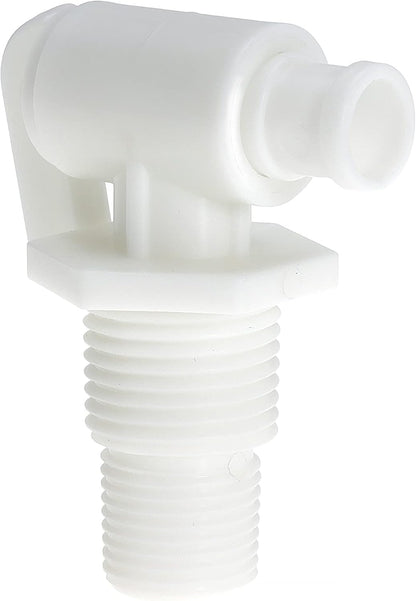 Drain Valve 3/8" and 1/2" Male NPT Dual Threaded Drain Cock Replacement for RV Camper Travel Trailer Fresh Water Tank or System