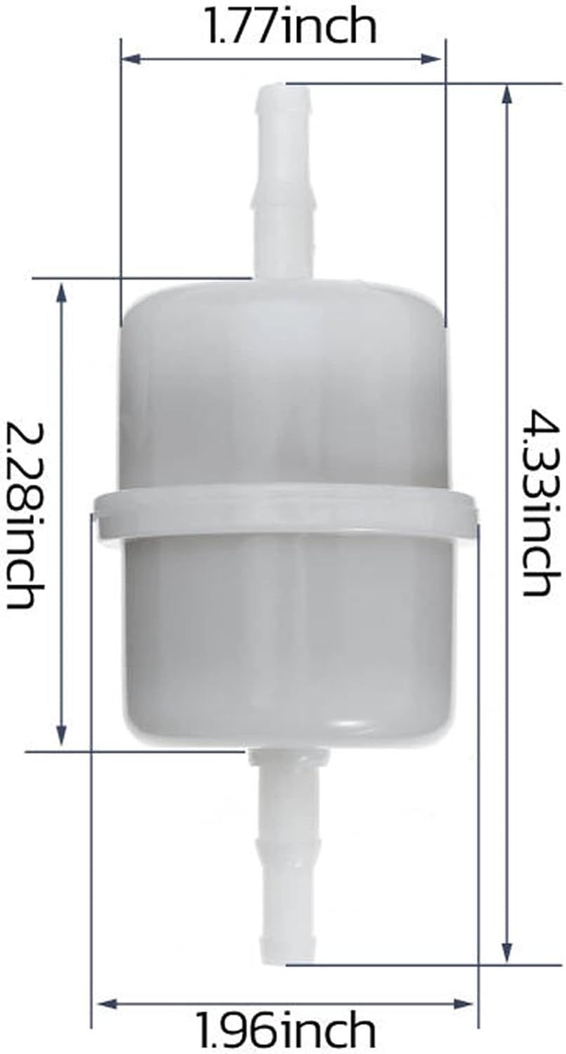 Fuel Filter Replace 24 050 13 24 050 02-S 24 050 10-S1 for Kohler CH20 CH20S CH20QS CH18S CH25GS CH23GS CH22QS CH22S CH23S (Pack of 2)