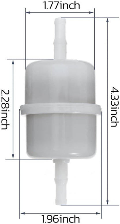 Fuel Filter Replace 24 050 13 24 050 02-S 24 050 10-S1 for Kohler CH20 CH20S CH20QS CH18S CH25GS CH23GS CH22QS CH22S CH23S (Pack of 2)