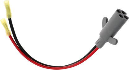 Trolling Motor Power Plug 2-Prong 4 Holes Replace 8M4000953 for Minn Kota | Connect with 50A 12V 24V 36V Motors