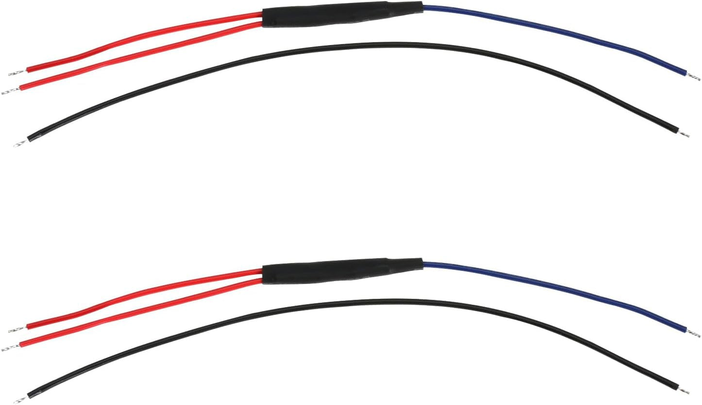 LED Turn Signal Diode Wire Kit Replace 4709 for Kawasaki Vulcan 1600 for Honda VT1100 XR650L VTX1800C CRF230M for Suzuki GS500F DR350 for Yamaha Enduro (Pack of 2)