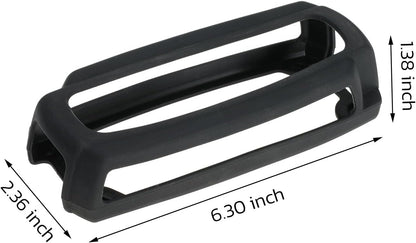 Black Silicon Rubber Bumper Protector for CTEK MXS 3.6 MXS 3.8 MXS 5.0 CT5 56-941 56-915 (Pack of 2)