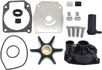 Water Pump Impeller Repair Kit for Johnson for Evinrude 60HP 1986-1994, 65HP 1984-1994, 70HP 1979-1994, 75HP 1979-1988 Outboard Replace ‎18-3389 432955 436957 438591 9-48213
