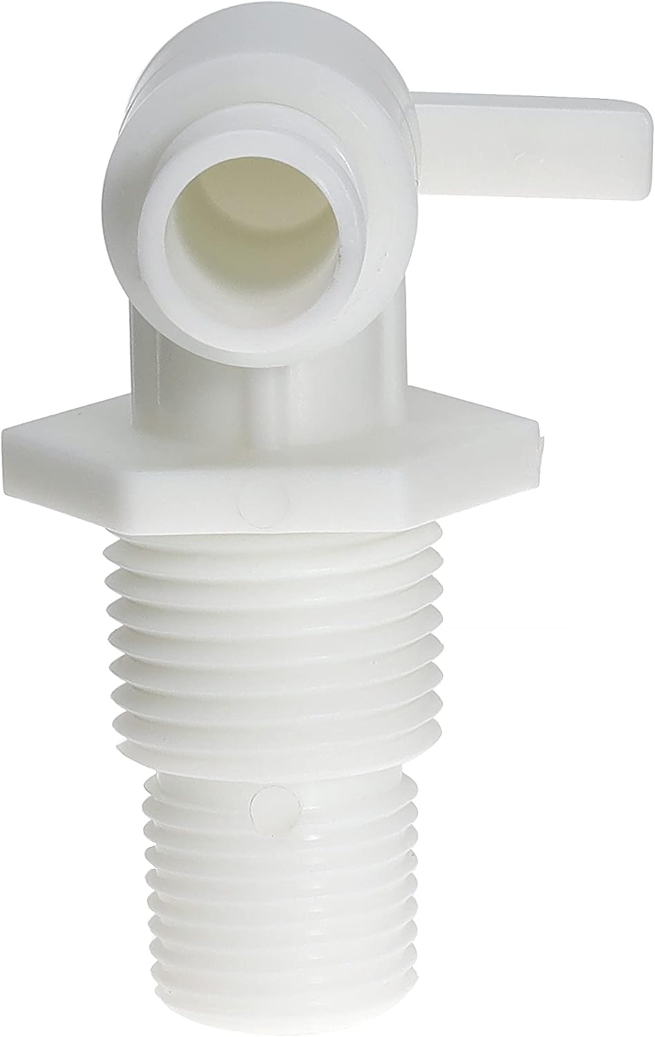 Drain Valve 3/8" and 1/2" Male NPT Dual Threaded Drain Cock Replacement for RV Camper Travel Trailer Fresh Water Tank or System