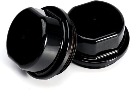 Trailer Bearing Hub Cap for Ranger Trail, for Trailer Boat, Nitro, E-Z, and for Vortex 81143 48355V Replace K71-G01-73, 21-261,Black(2)