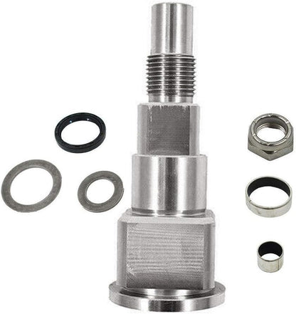 Gimbal Housing Upper Steering Arm Swivel Shaft Pin Seal Bushing Nut Kit for Mercruiser for Alpha Bravo Replaces 98230A1 866718A01