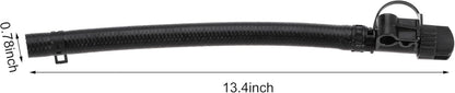 Drain Hose, Oil Drain Hose for Husqvarna for Ariens Edge 34 for Replace 594200 796530 (Pack of 1)