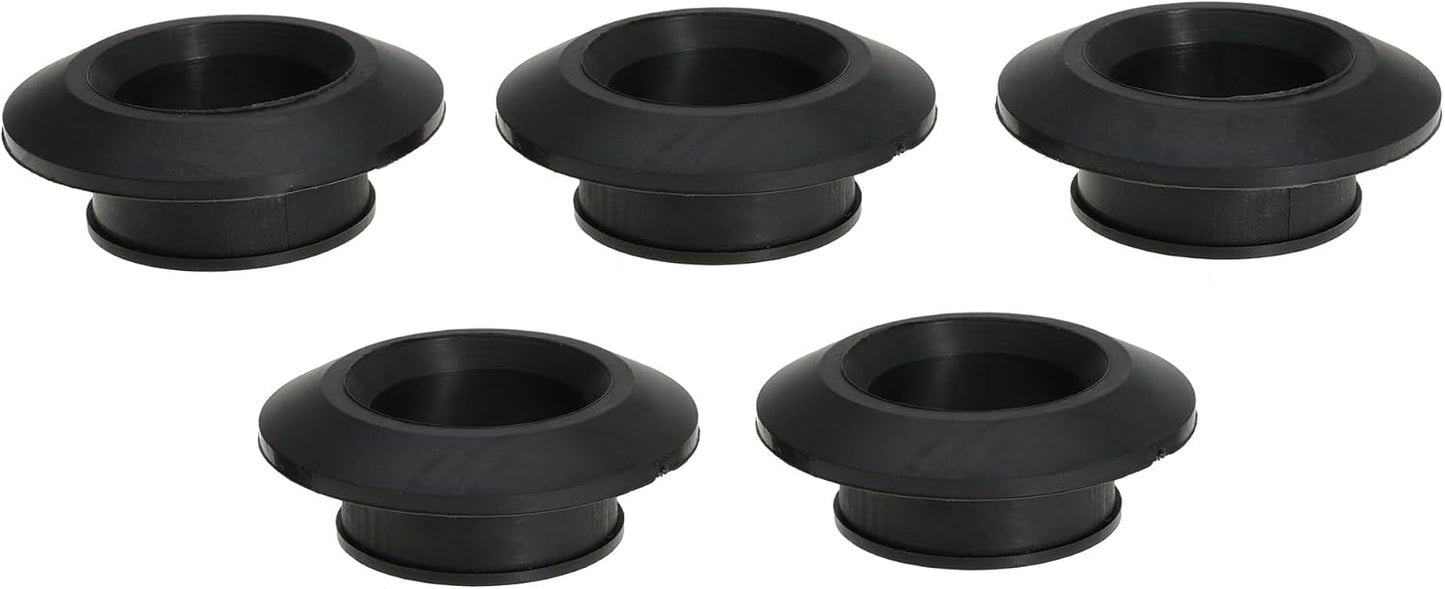 5 PCS 3/4 Inch Flexible Rubber Tank Sealing Adapter Bulkhead Fitting Compression Fittings for Uni seal PVC Hard Pipe