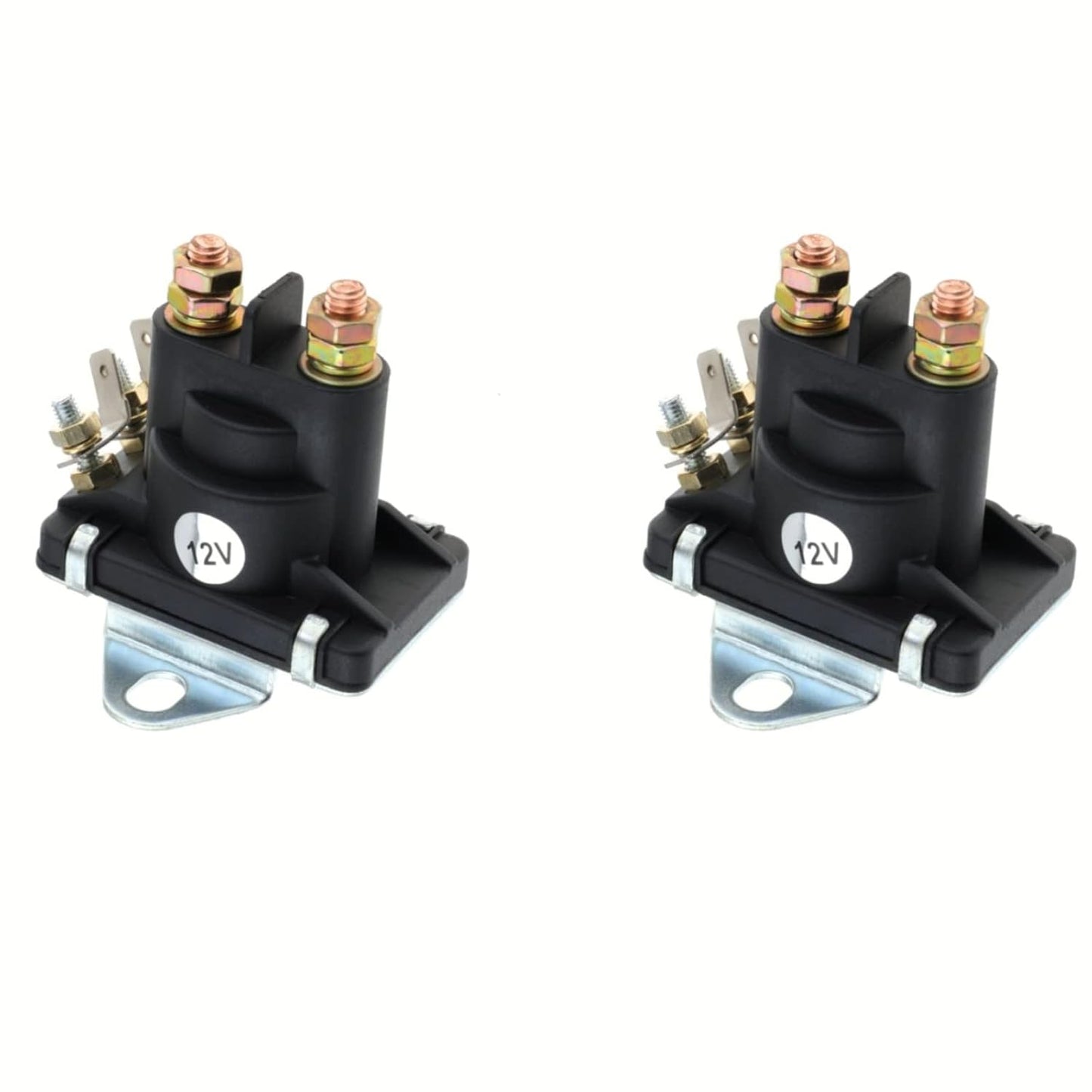 12V Starter Solenoid Tilt Trim Relay Replace 89846070 8994318 8996158 8996158T 89818864T for Mercury & Mariner Outboards for MerCruiser 2.0 3.0 4.3 5.0 35Hp-275 HP 2PCS