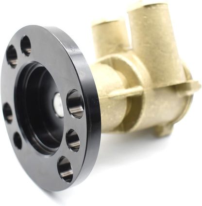 F6B-9 Water Pump for Volvo Penta 3860703 856513 for Indmar 685001 for Johnson 10-24946-01 for Jabsco 50410-1201 with Crank Mounted Impeller