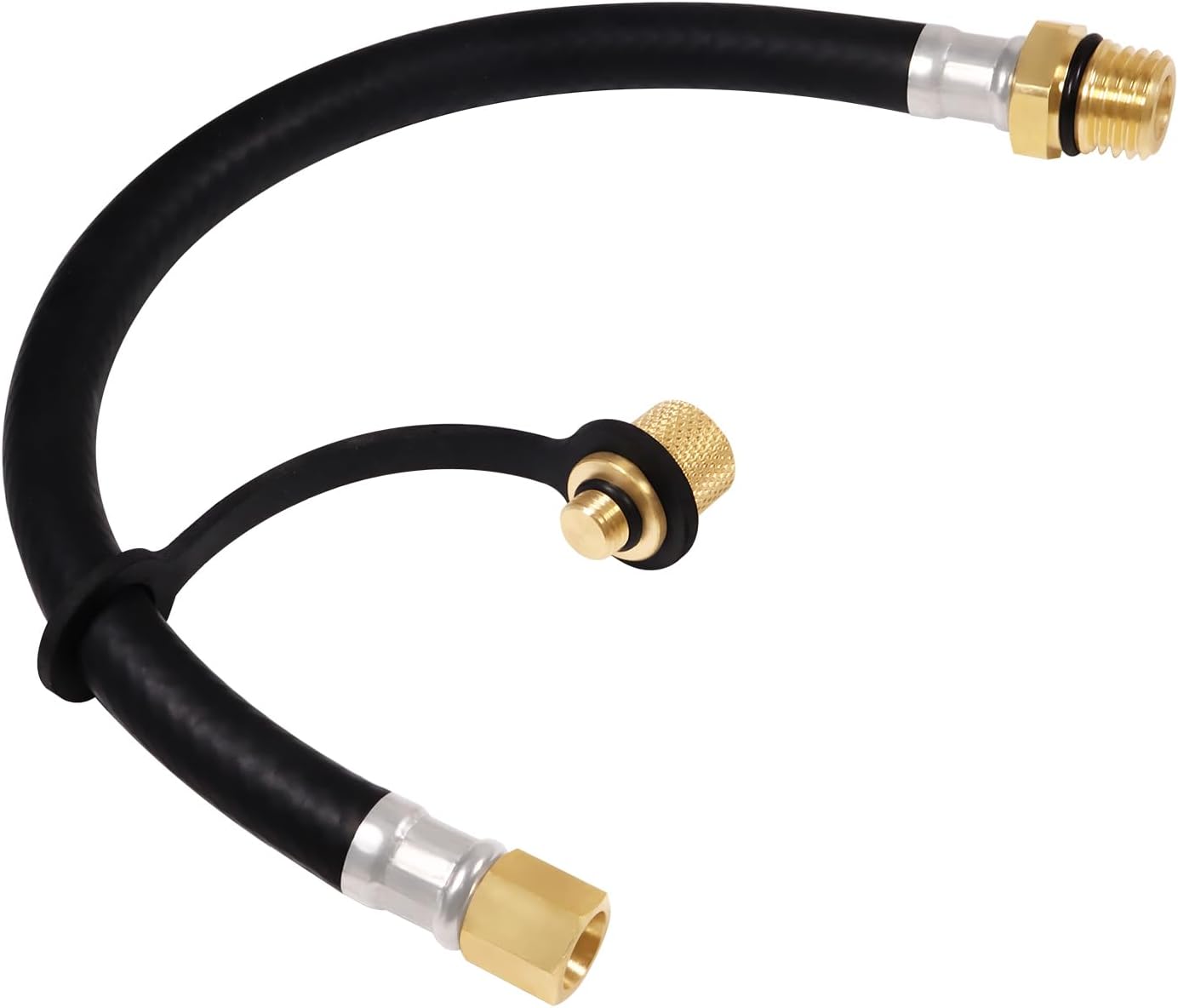 Flex Oil Drain Hose Replace 510440902 for Kawasaki FR600V FR651V FR691V FR730V FX730V FJ180V FS730V FS541 FH721V FH601V FH641V FH661V FH680V for Kubota Z412 Z122R for Toro MX5060 FX730V (Pack of 1)