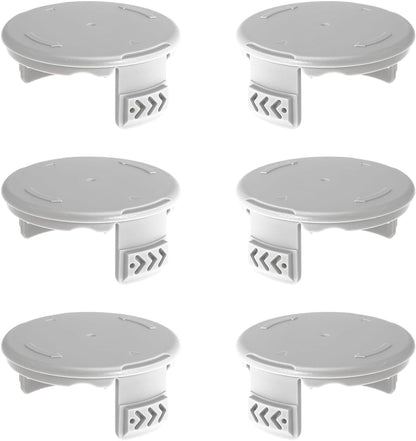 AC14HCA Trimmer Cover Cap for Ryobi One+18V 24V 40V Cordless Trimmers P2000 P2001 P2002 P2003 P2004 P2005 P2006 AC14HCA Replacement Spool Cap Replace 993373001 6PCS