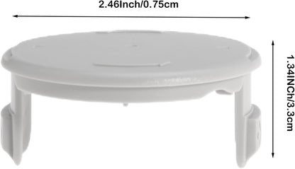 AC14HCA Trimmer Cover Cap for Ryobi One+18V 24V 40V Cordless Trimmers P2000 P2001 P2002 P2003 P2004 P2005 P2006 AC14HCA Replacement Spool Cap Replace 993373001 6PCS