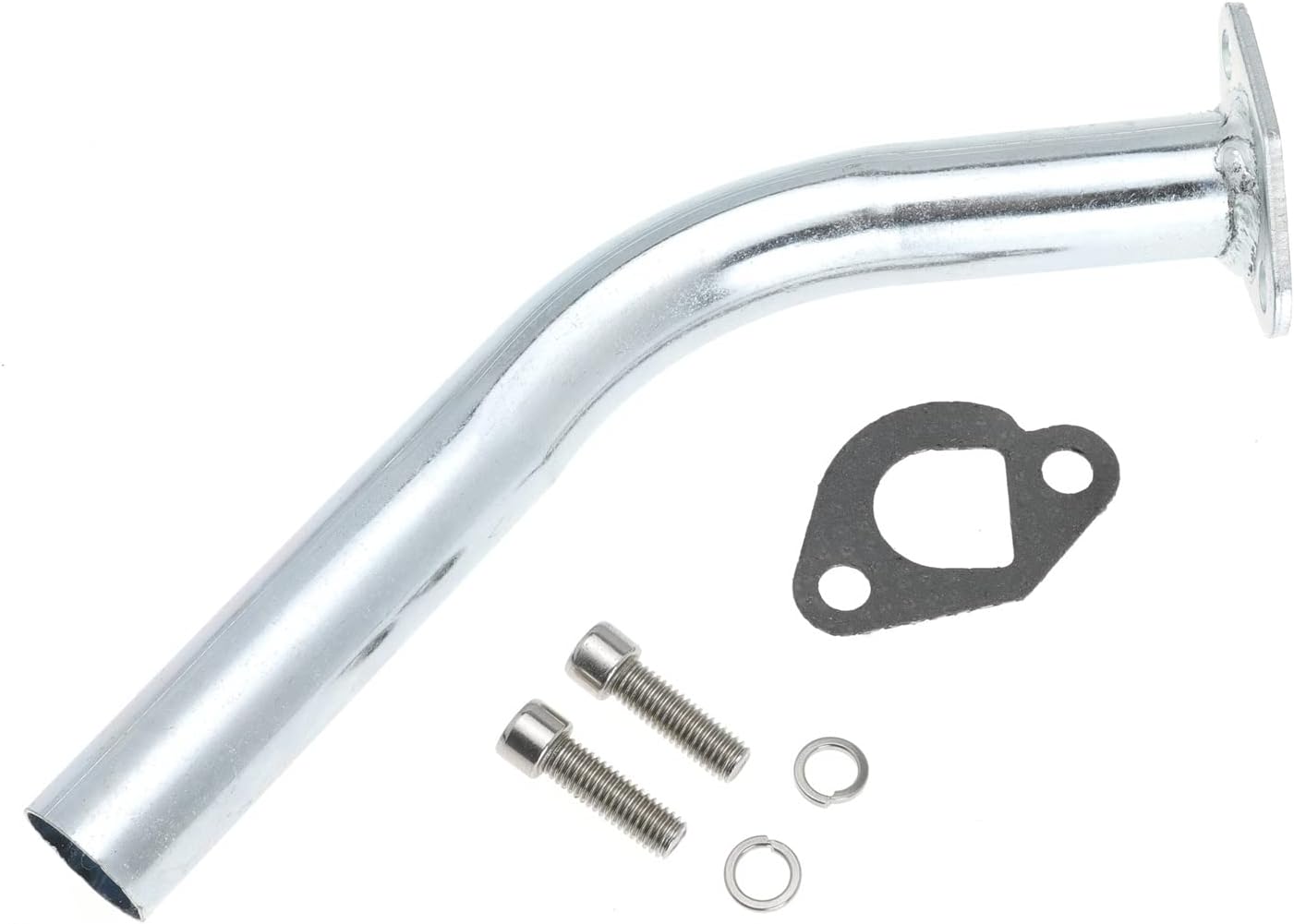 90 Degrees Exhaust Pipe for Predator 212 212cc 208 208cc for Honda GX160 GX200, for Go Kart for Mini Bikes
