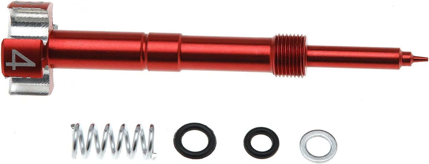 Air Fuel Mixture Screw for Keihin FCR Carb for Honda CRF150R CRF150R for Yamaha YFZ450 YZ250F YZ426F YZ450F for Kawasaki KLX450R KX250F KX450F for Suzuki RMZ250 RAMZ450 (Red)