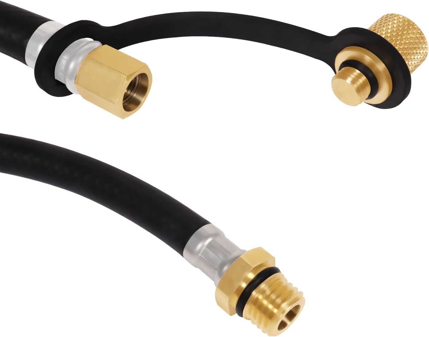 Flex Oil Drain Hose Replace 510440902 for Kawasaki FR600V FR651V FR691V FR730V FX730V FJ180V FS730V FS541 FH721V FH601V FH641V FH661V FH680V for Kubota Z412 Z122R for Toro MX5060 FX730V (Pack of 1)