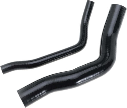 Fuel Filler Hose Kit for Jeep Cherokee XJ Vent & Filler 1984-1996, 2pcs Black Synthetic Rubber Hoses