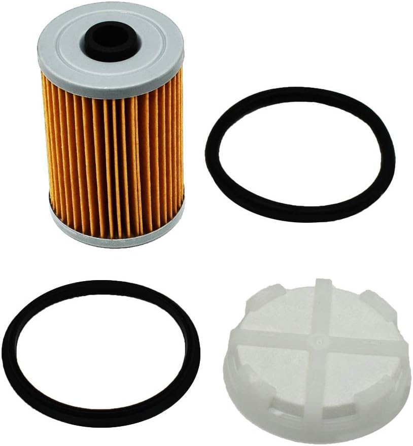 Fuel Filter and Filtering Disk Set 35-8M0093688 866171A1 8M0093688 35-892665 for Marine for Mercruiser Engine with Gen III 3 Fuel Cooler