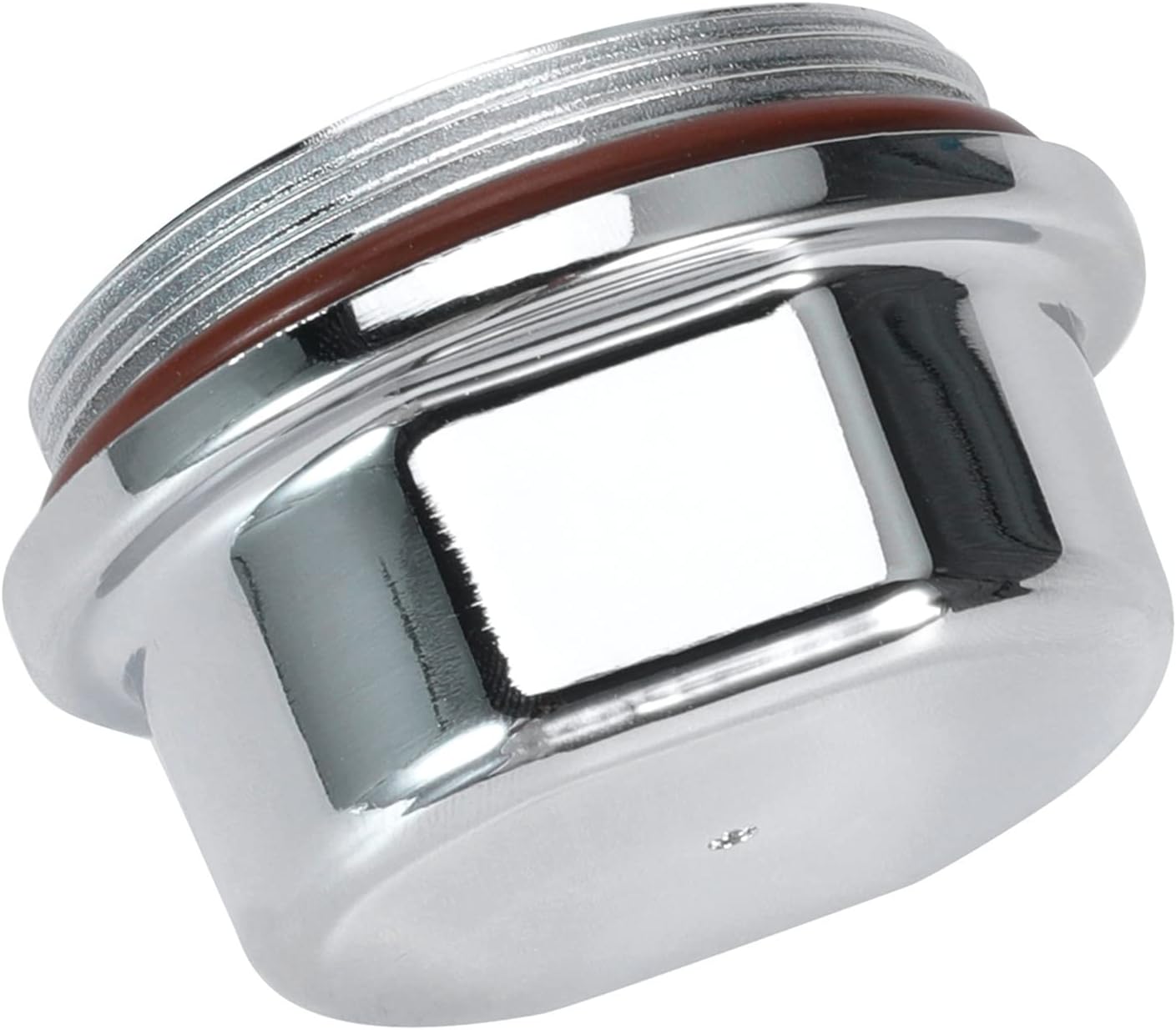 Hub Dust Caps, Axle Dust Grease Cap with O- Ring for Vortex 48355v, Boat, Nitro, E-Z, for Ranger Replace K71-G01-73, 21-261, 81143, for Marine for Dexter Trailer Hub Wheel, Silver (2)