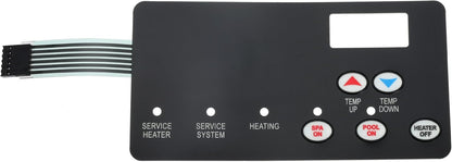 Switch Membrane Pad Replace 42002-0029Z 472610Z for MasterTemp Pool and Spa Heater Electrical System