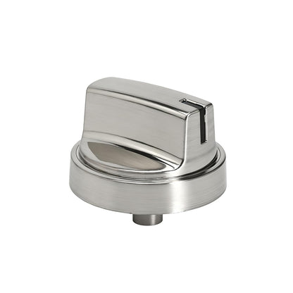 WB03X29300 Gas Stove Knobs Replace for GE Stainless Steel Stove Gas Range Knobs Compatible with JGP3030SL2SS JGP3036SL1SS JGP3530SL1SS JGP5530SL1SS JGP5536SL1SS AP6301265 4585904 (Silvery-10 Pack)