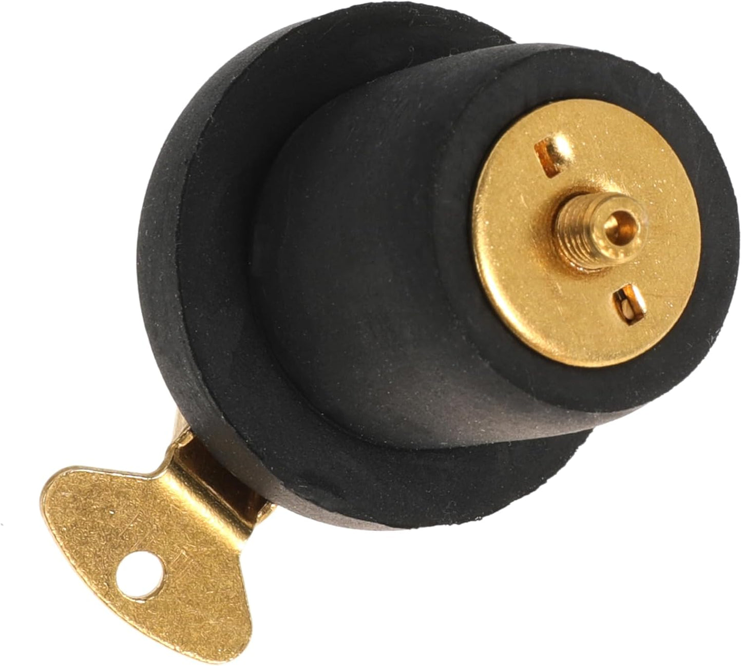 4 Pack Brass Boat Plug Drain Plug Boat Snap Handle Plug Deck Plug for Boat Marine