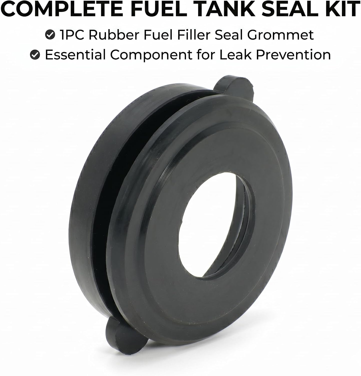 Filler Neck Gasket Fuel Tank Seal Grommet for Ford Mustang Lincoln 1981-1998 Replaces F4ZZ9072DA, 1PC