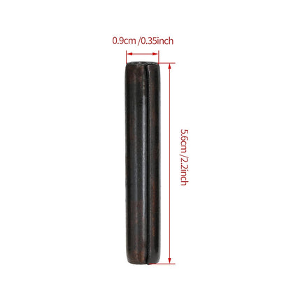 2.25" Length Long Bucket Teeth Pins, Roll Pins for Hensley X156 156PN P156 X156P Takeuchi TB135 Skid Steer, for Kubota 161-3 Excavator Backhoe Loader (Pack of 10)