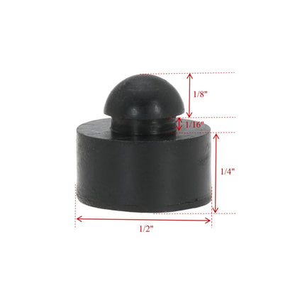 1/4" Push-in Bumper Feet Crock Pot Rubber Bumpers Replacement for Blackstone Grill Griddle Crock Pots 4pcs