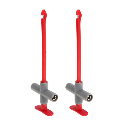 Puncture Probe Test Leads Wire-Piercing Test Clip Multimeter Testing Tool for Automotive Car Repairing and Electrical Testing 4 PCS