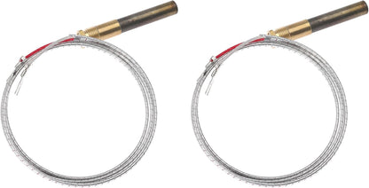 36'' 750mv Thermopile Generators for Fireplace Gas Ovens/Grills/Boilers/Water Heaters Frying Furnace 750℃ Millivolt Thermocouple