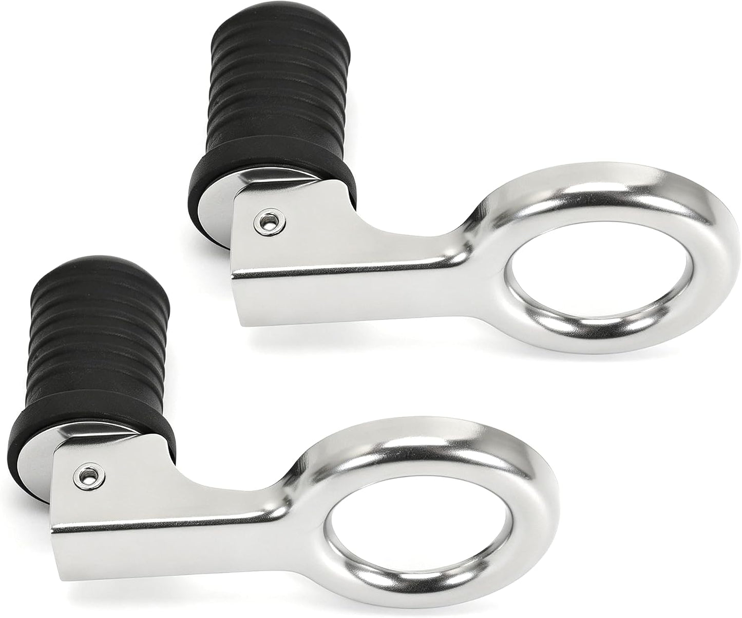 2 Pcs Boat Plug Snap Handle Boat Drain Plug Rubber Plugs with Brass/Stainless Steel Handle Marine Twist Plug Boat Accessories