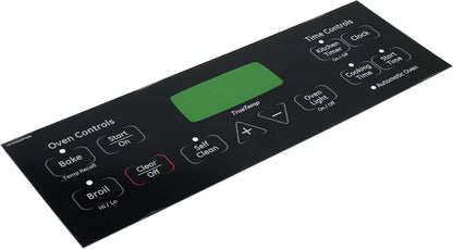 Replacement WB27T11005 Oven Faceplate for Electric Range Oven Stove Graphic Face Cover Replaces 1473975 AH2321447 EA2321447 PS2321447