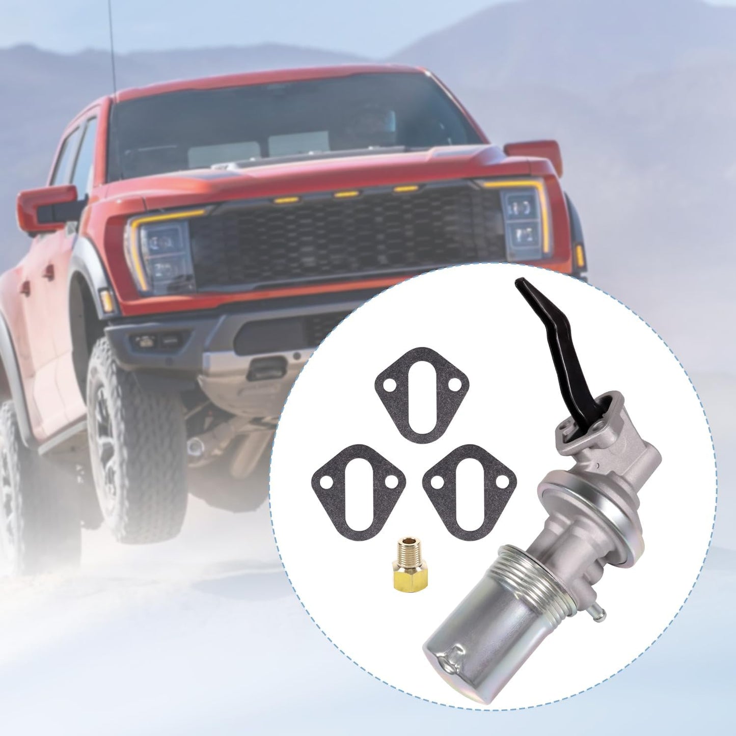 Fuel Pump Replace for Delphi MF0064 Compatible for Ford F250 F350 F100 M400 Ranchero Thunderbird