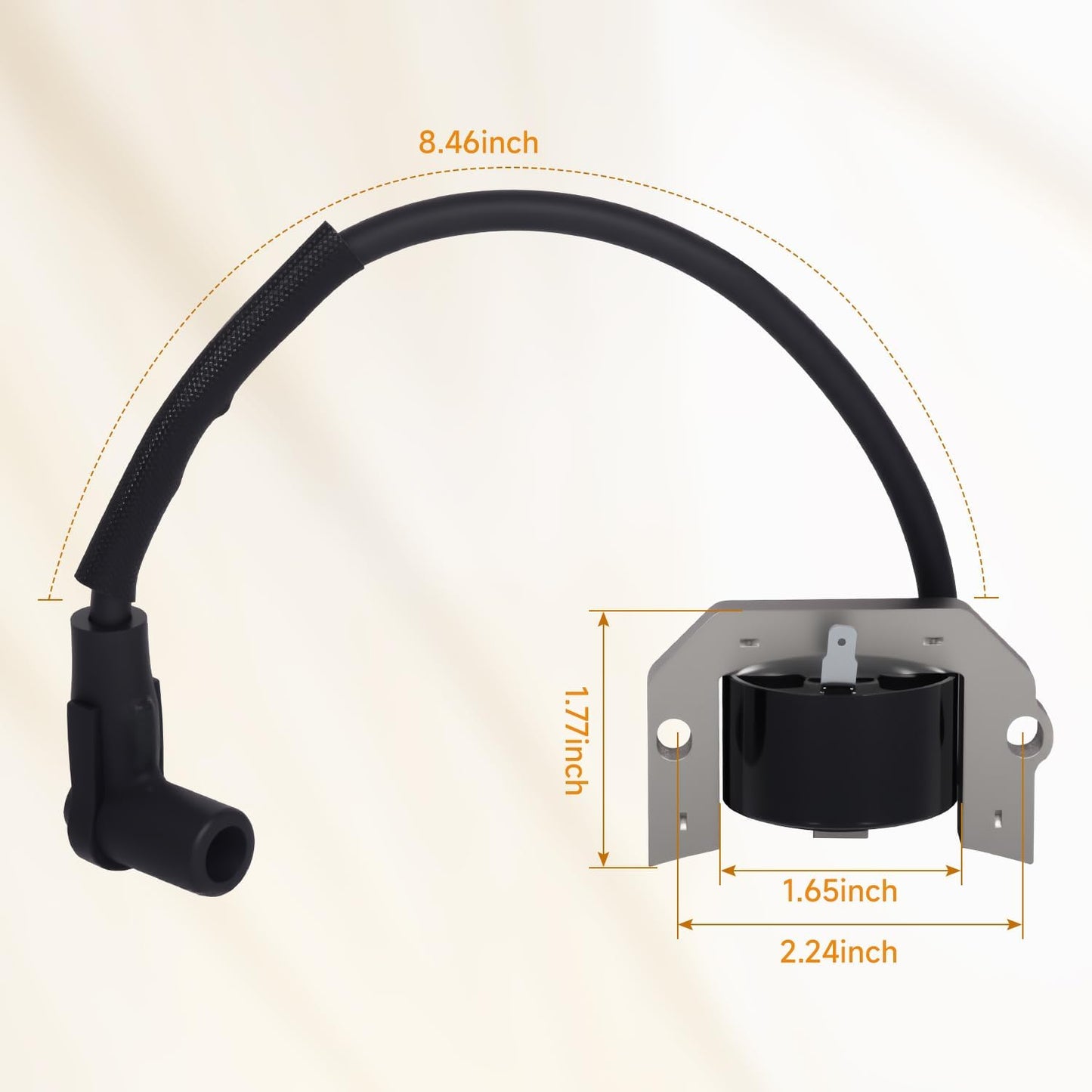 Ignition Coil for EZGO 603572 RXV TXT ST 4 for Kawasaki Engine for Woods Boundary MAV 4 MPT 8/12 for Cushman for Textron 2008-UP