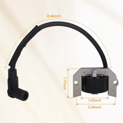 Ignition Coil for EZGO 603572 RXV TXT ST 4 for Kawasaki Engine for Woods Boundary MAV 4 MPT 8/12 for Cushman for Textron 2008-UP