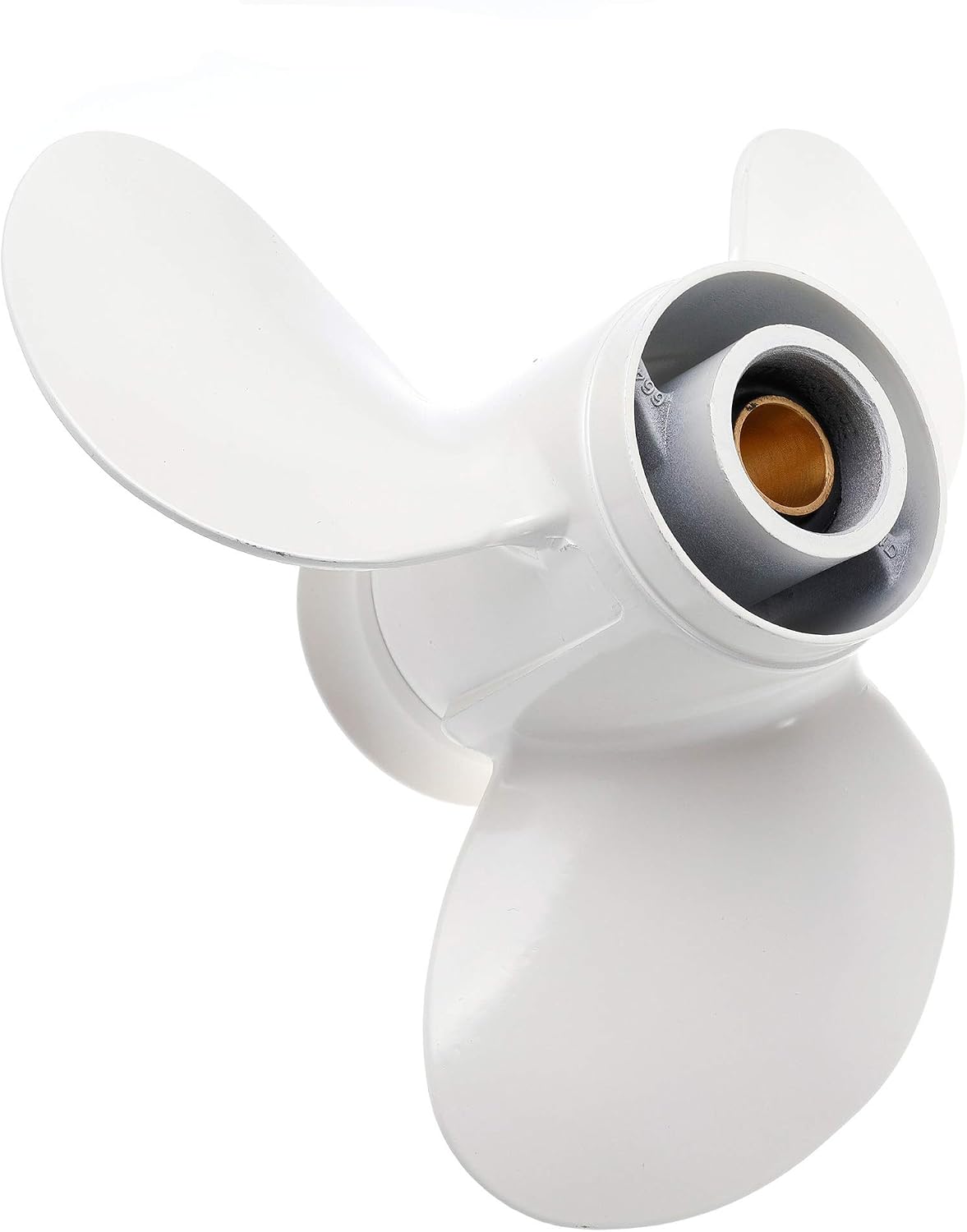 Boat Outboard Moto Propeller 9 7/8 x 11 1/4-F for Yamaha F25 20HP 25HP 30HP Motor Engines 20-30 HP Replace 664-45947-01-EL