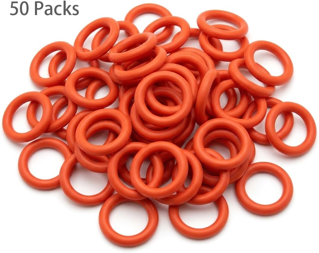 3/8'' Quick Connect Coupler Fittings Stainless Steel Adapter Set for Pressure Washer NPT Male and Female Thread Kit with 3/8" Pressure Washer QD O-Rings 50 Pack