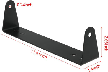 Mounting Bracket for Cobra 29 CB for Cobra 29 ltd Classic CB Radio or Uniden 78, Black (Pack of 2)
