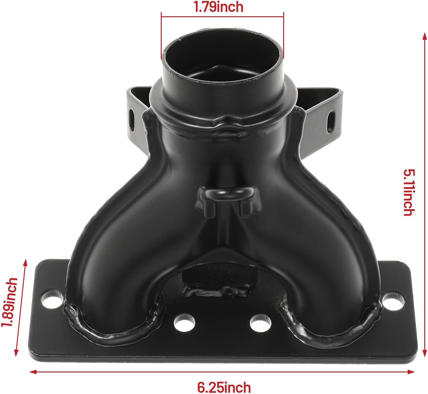 1262138-489 Exhaust Manifold with Exhaust Pipe Donut Gasket Seal Spring Kit for Polaris for Ranger 800 for Polaris for Ranger for Crew HD XP 800 2010 2011 2012 2013 2014